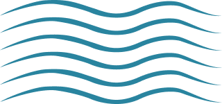 Bayeux 2 deco vague bleu